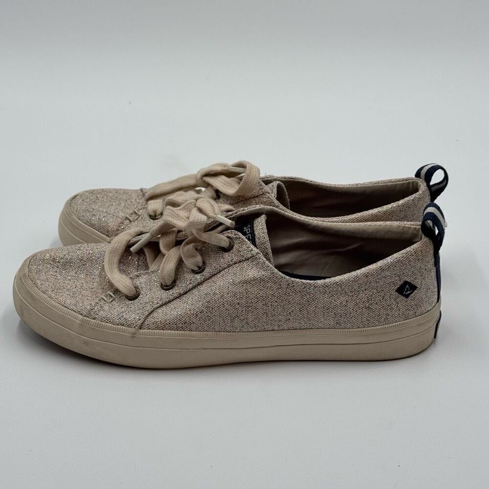 Sperry Women's Crest Vibe Confetti Sneakers Sz 7.5